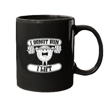 Discover Fitness Donut Funny Donut Gym Mugs