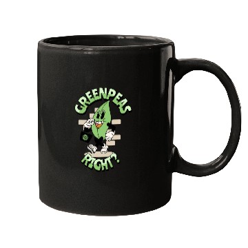 Discover Groovy vegetable greenpeas Mugs