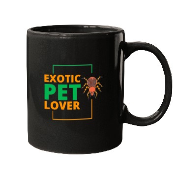 Discover Exotic Pet Lover Spider Mugs