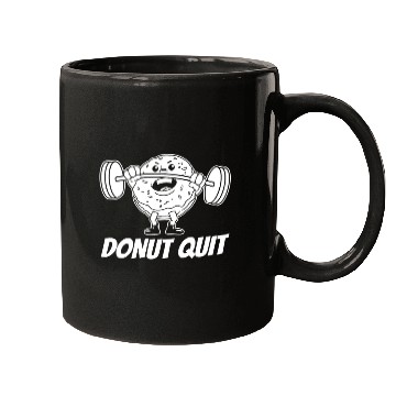 Discover Fitness Donut Funny Donut Gym Mugs