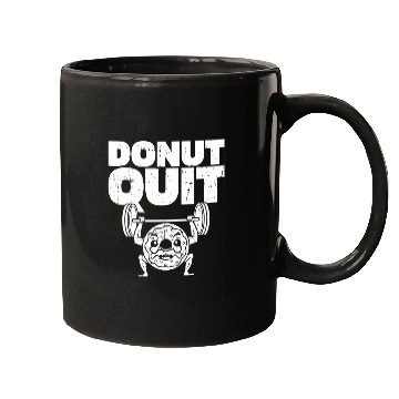 Discover Fitness Donut Funny Donut Gym Mugs