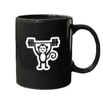 Discover Muscle Gym Monkey Mugs