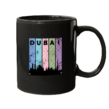Discover Dubai Love City Mugs