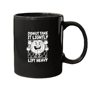 Discover Fitness Donut Funny Donut Gym Mugs