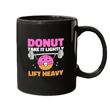 Discover Fitness Donut Donut Gym Mugs