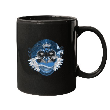 Discover Monkey Mandala Art Mugs
