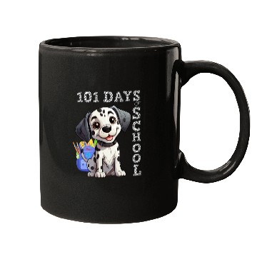 Discover Dabbing Dog's 101 School Days: A Spotty Comedy! Mugs