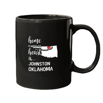 Discover Johnston County Oklahoma Is Where My Heart Is Gift Mugs