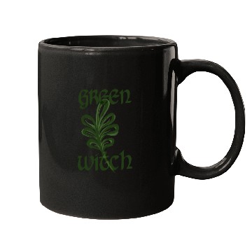 Discover green witch Mugs