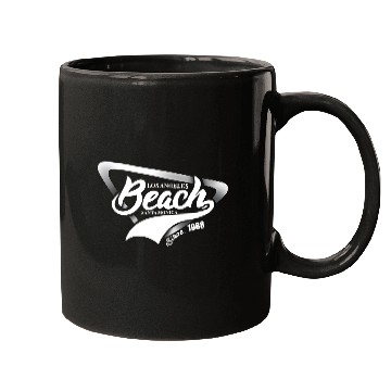 Discover Los Angeles Beach Mugs