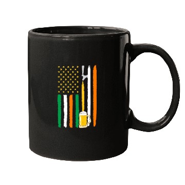Discover American Irish Flag Beer Mugs