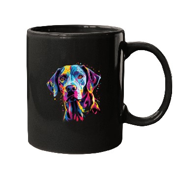 Discover Watercolor Colorful Dalmatian Mugs