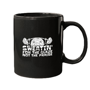Discover Fitness Donut Funny Donut Gym Mugs