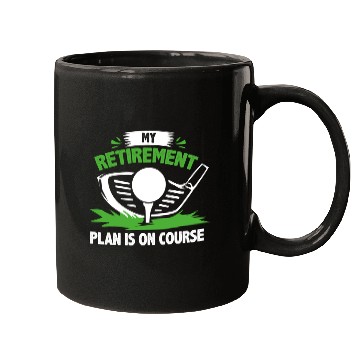 Discover Golf Retirement Plan Mugs