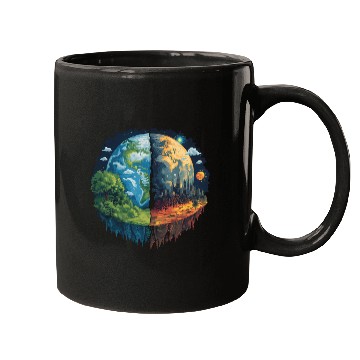 Discover Lets not the planet Mugs