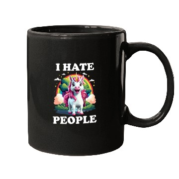 Discover I HATE PEOPLE Mugs
