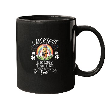 Discover Luckiest Biology Teacher School Mugs
