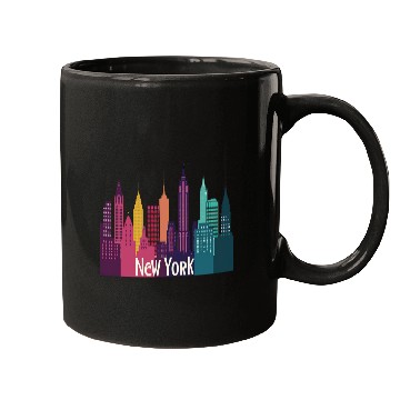 Discover New York City Skyline Mugs