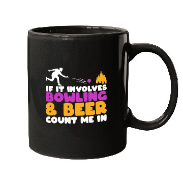 Discover Beer Bowling Lover Mugs
