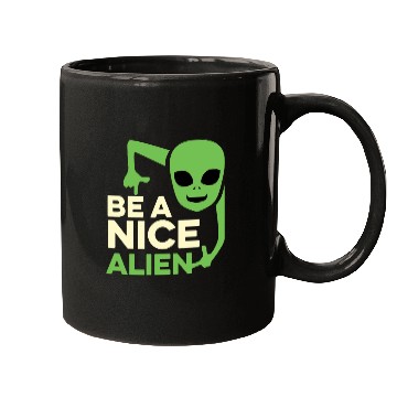Discover Nice Alien Funny Man Gift Mugs