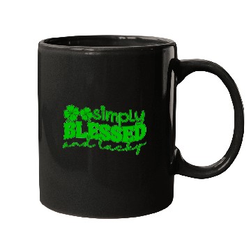 Discover Simply Blessed And Lucky Mugs