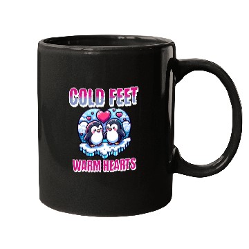 Discover Cold Feet Warm Hearts Love Birds Mugs
