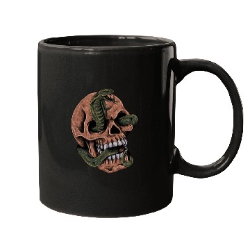 Discover Gothic animal skull Mugs