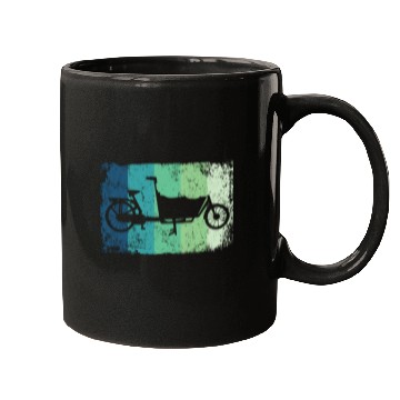 Discover Heavy Load Bike Cargo Bicycle Cargobike Mugs