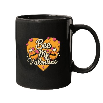 Discover Bee My Valentine Mugs