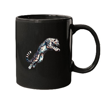 Discover Snow Leopard Leopard White Leopard Mugs