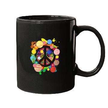 Discover Peace Planet Mugs