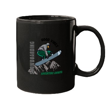 Discover Snowboarding 1 Mugs