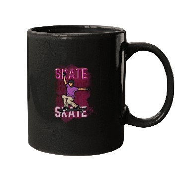 Discover Skateboard 3 Mugs
