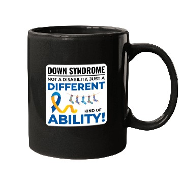 Discover Down Syndrome Awareness Different Ability Mugs