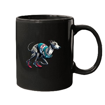 Discover Marathon Master: Greyhound's Race Day Mugs