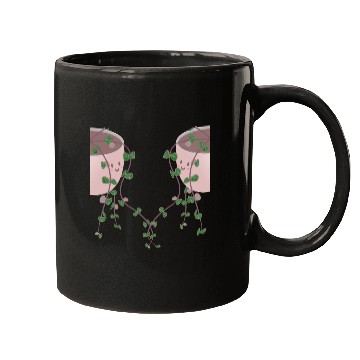 Discover Valentine string of hearts holding hands lesbian Mugs