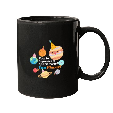 Discover You Planet! Pun Mugs