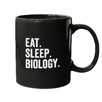 Discover Eat Sleep Biology Mugs