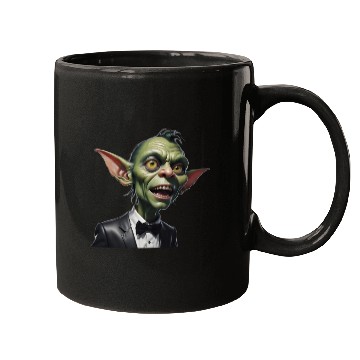 Discover Green Goblin with Tuxedo Mugs