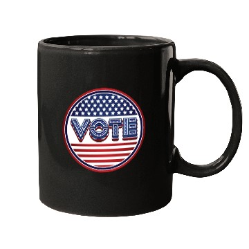 Discover Vote US Election - 2024 Election Mugs