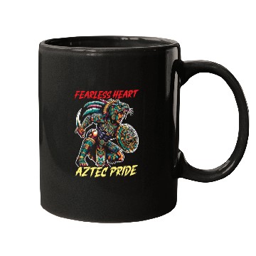 Discover Aztec Jaguar Warrior Aztec Culture Indigenous Mugs