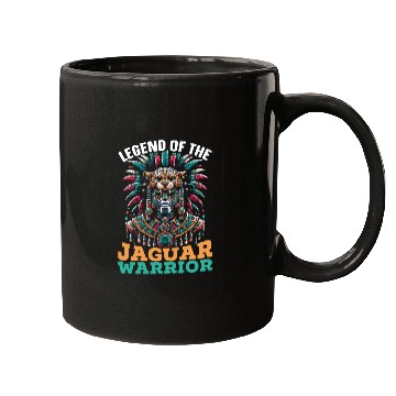 Discover Aztec Jaguar Warrior Aztec Culture Indigenous Mugs