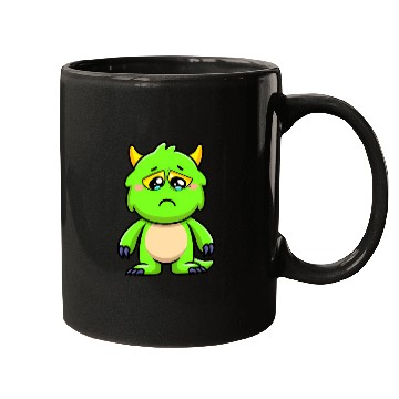 Discover Baby Monster Green Crying Grumpy Mugs
