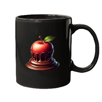 Discover Chocolate Apple Fusion Melting Design Mugs
