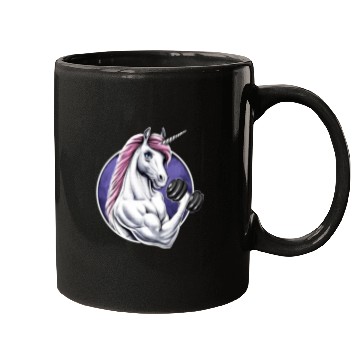 Discover Unicorn Gym Fitness Mugs