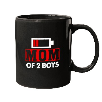 Discover Mom of 2 Boys Mom and Son Matching Mom Gifts Mugs