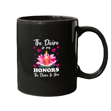 Discover Yoga Peace Spiritual Spirit Mugs