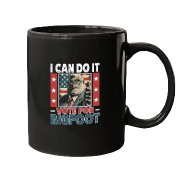 Discover Presidential elections 2024 Bigfoot Mugs