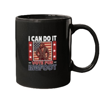 Discover Presidential elections 2024 Bigfoot Mugs