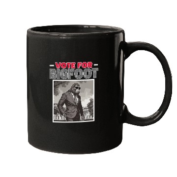 Discover Presidential elections 2024 Bigfoot Mugs